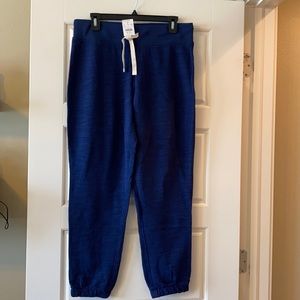 NWT J. Crew Cotton Terry Joggers M